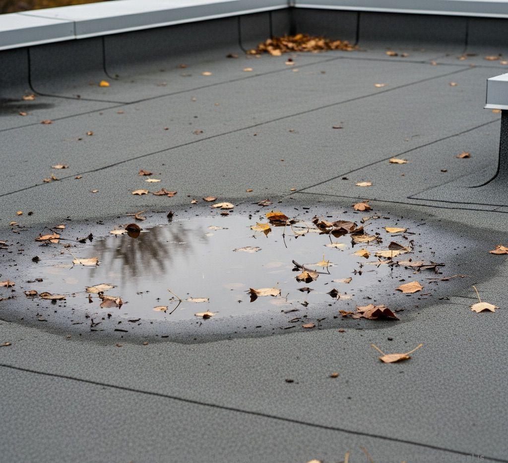Daklekkage In Herfst Amersfoort